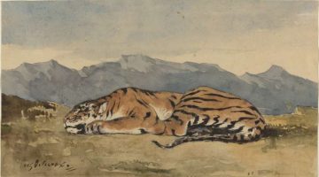Eugène Delacroix, Tiger